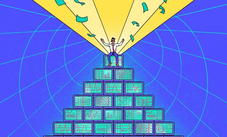 Système de la pyramide de Ponzi
