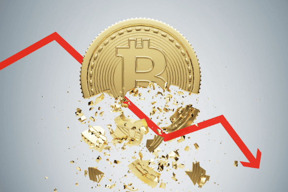 Bitcoin en baisse